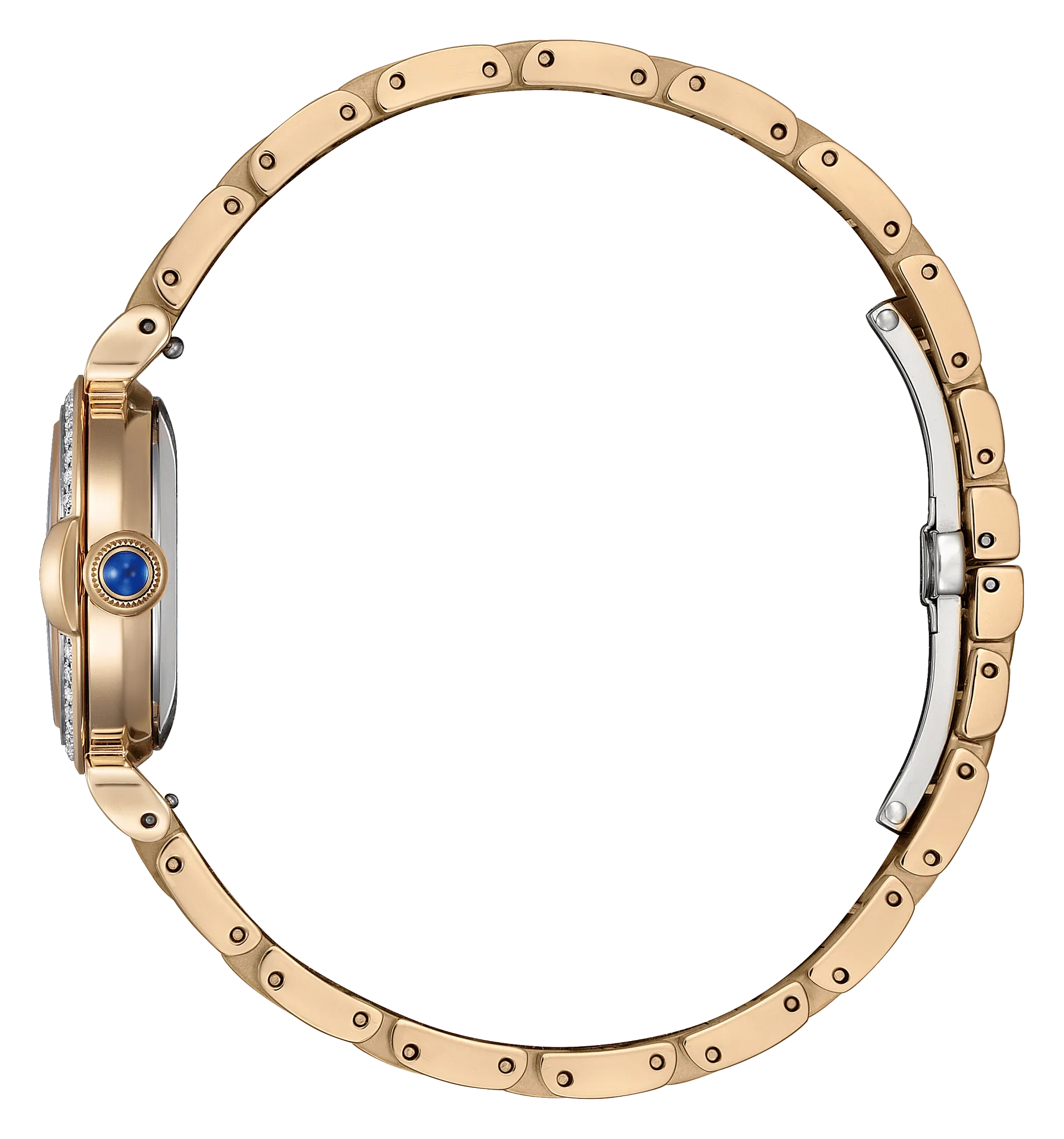 Citizen L Mae White Dial Stainless Steel Bracelet EM1123-89D | CITIZEN